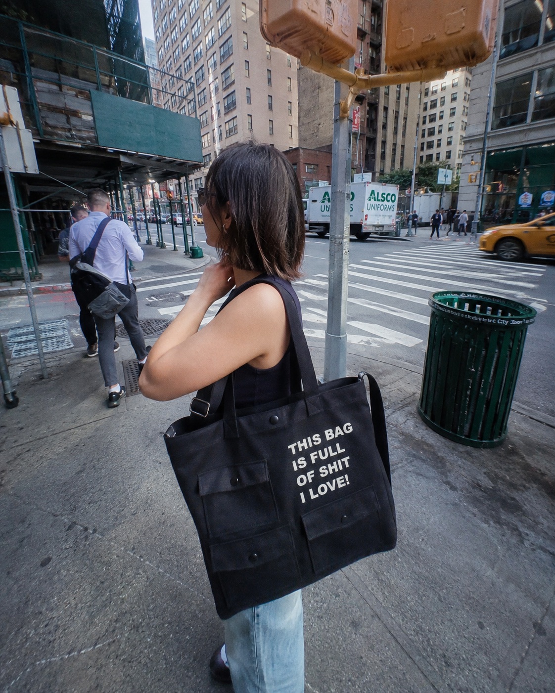 VNDLSM tote bag in New York
